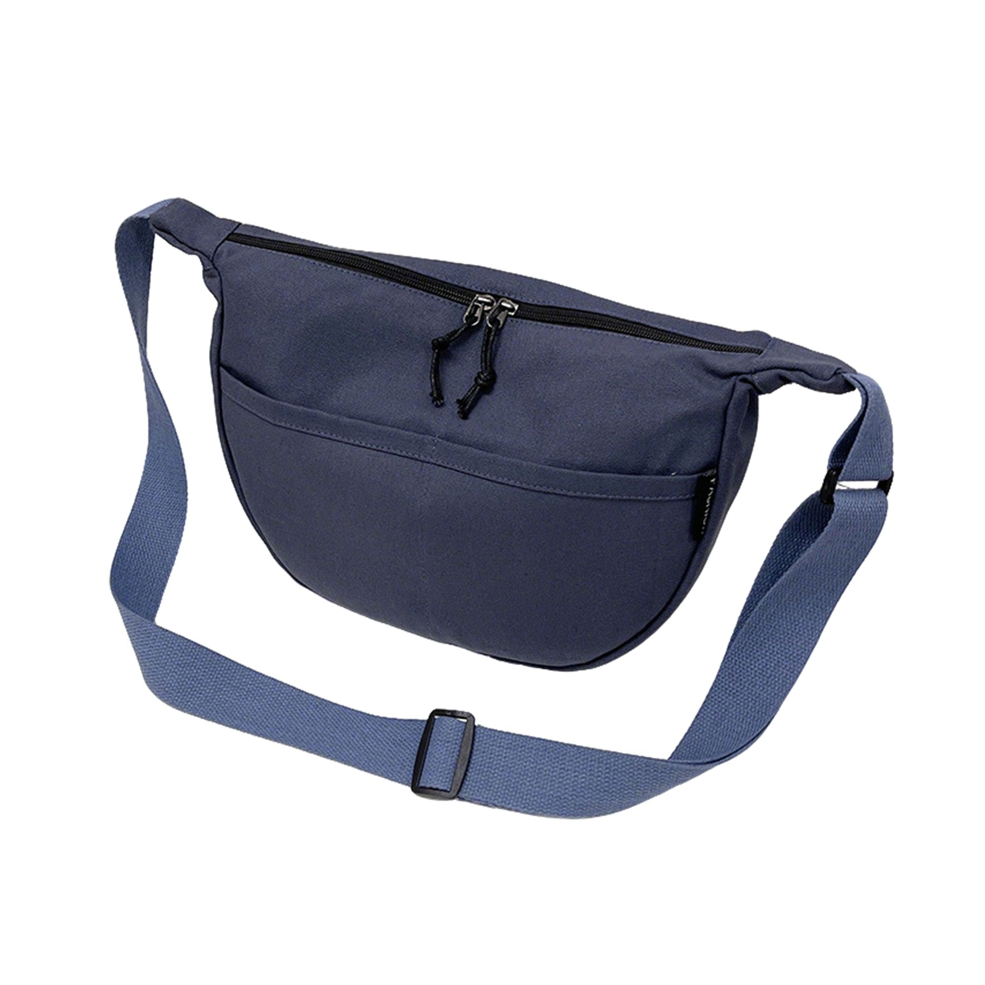 Canvas Crossbody Messenger With Zipper Opening 8.6" Length X 11.8" Width X 4.3" Height 4
