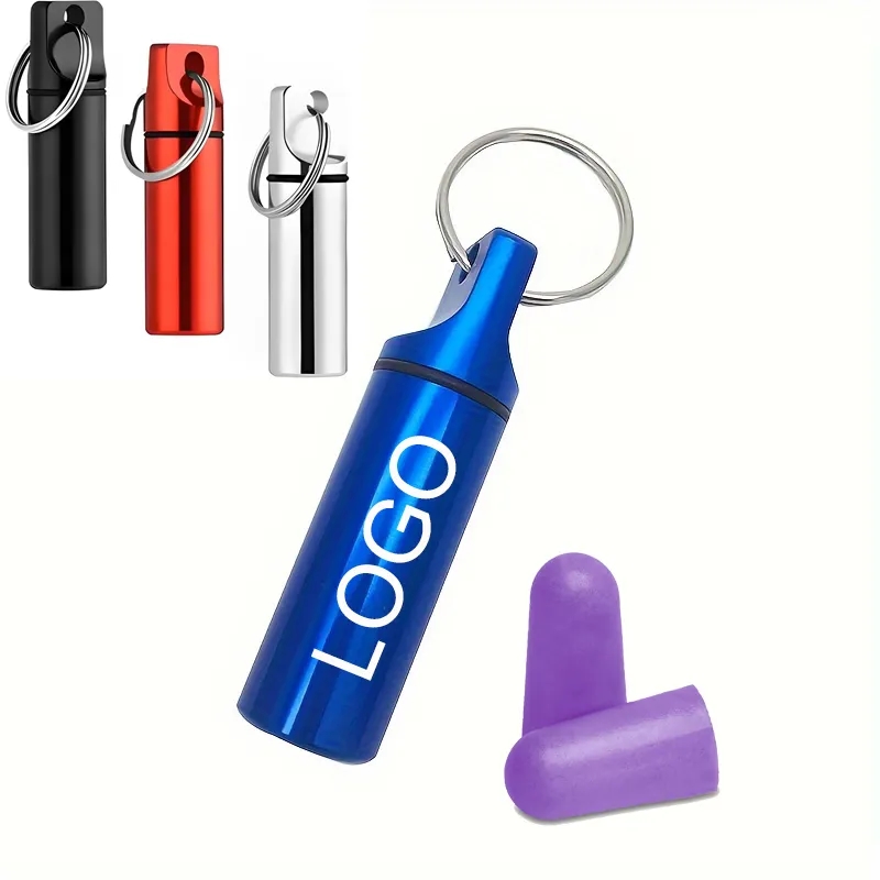 Racing Ear Plug Canister & Keyring 4