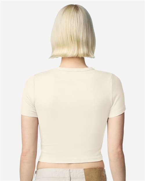Women's Baby Rib Cropped Tee - BR210 36