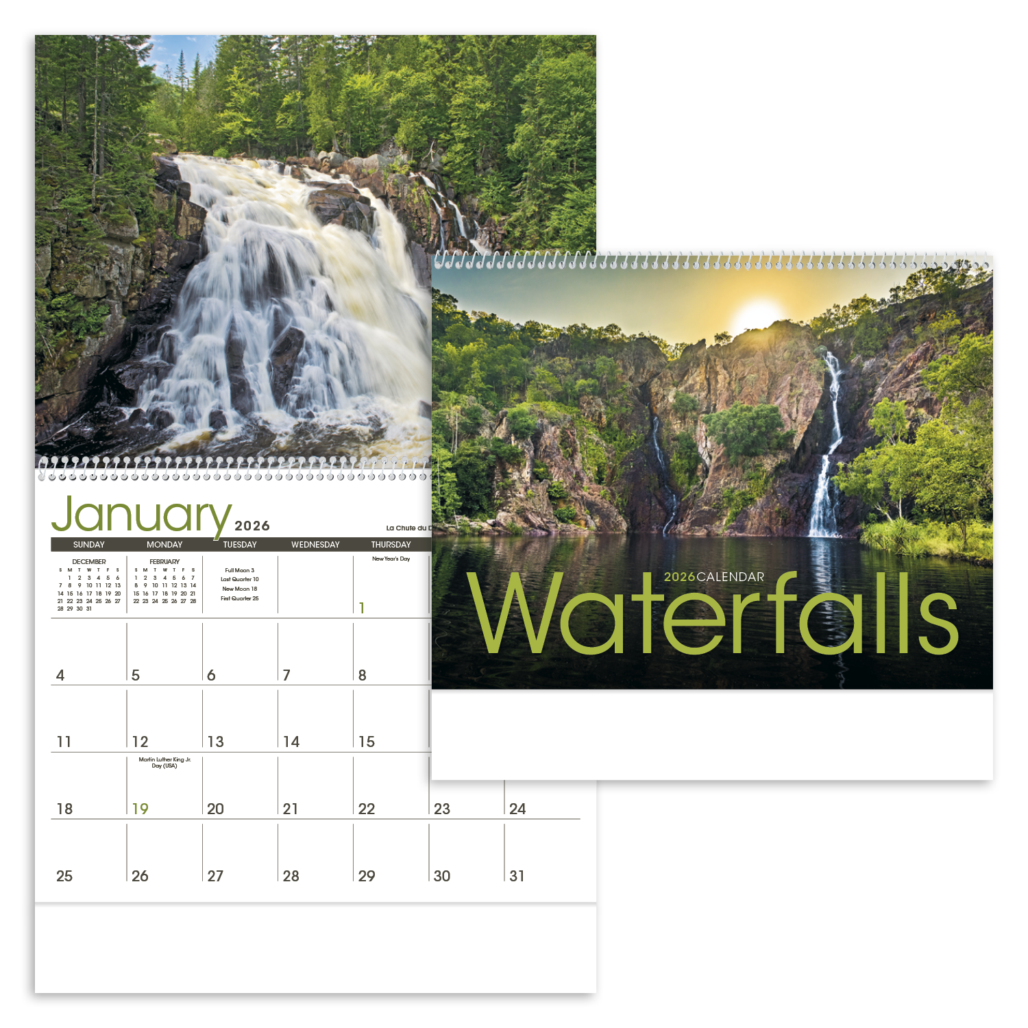 Triumph® Calendars Waterfalls Calendar 11