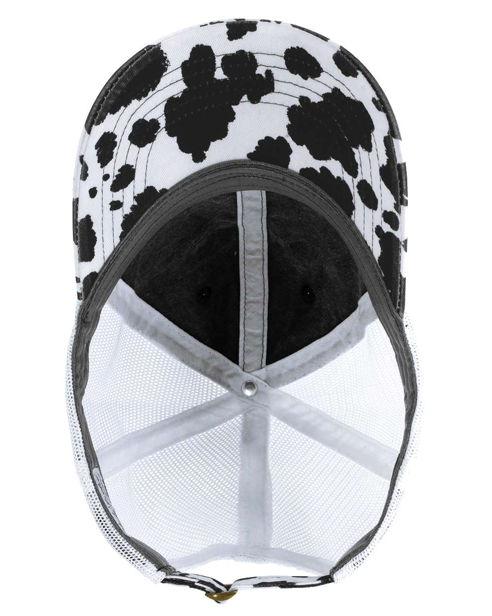 Women's Printed Bill with Mesh Back Cap - JANET 15