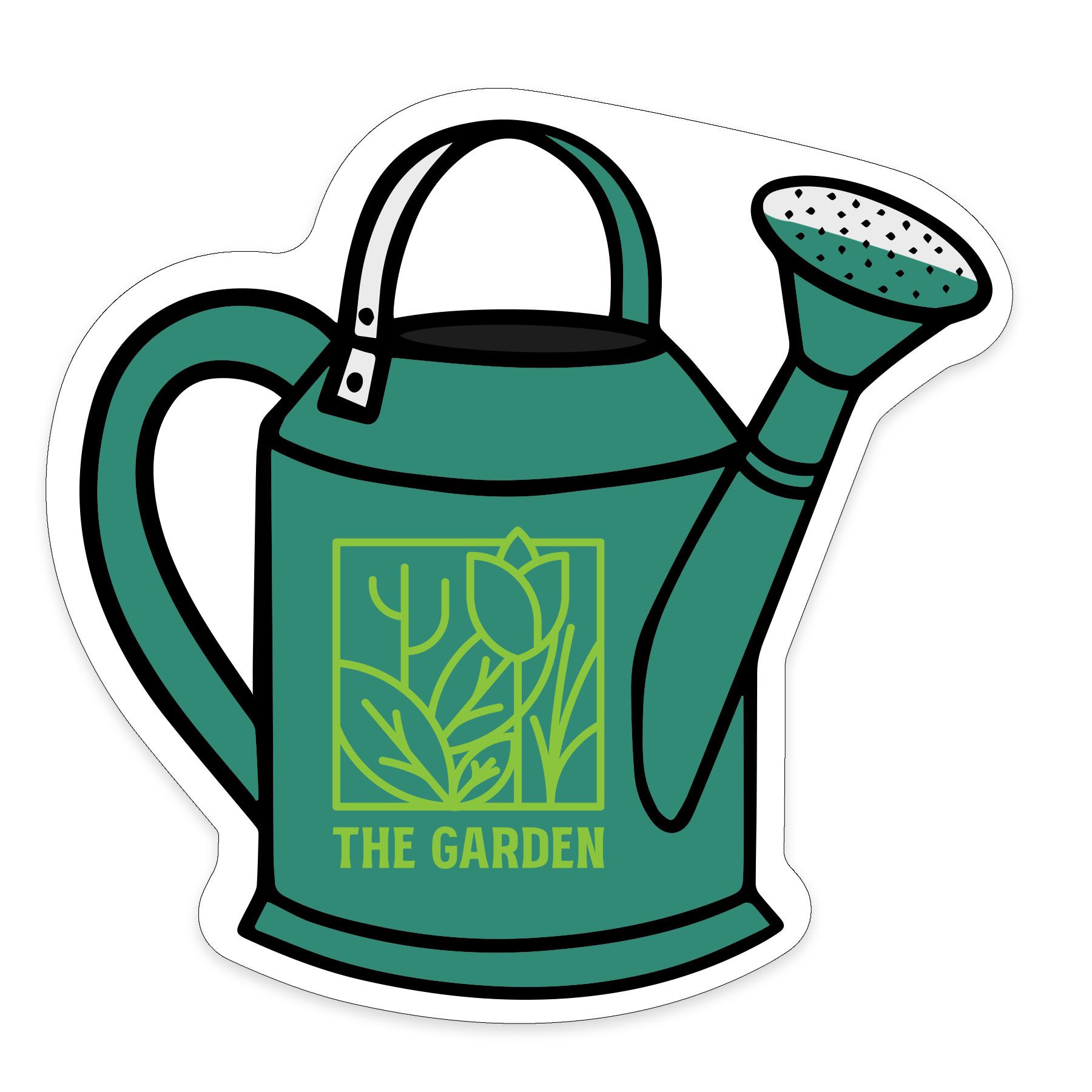 Watering Can Shaped NoteKeeper™ Magnet 20 Mil 2