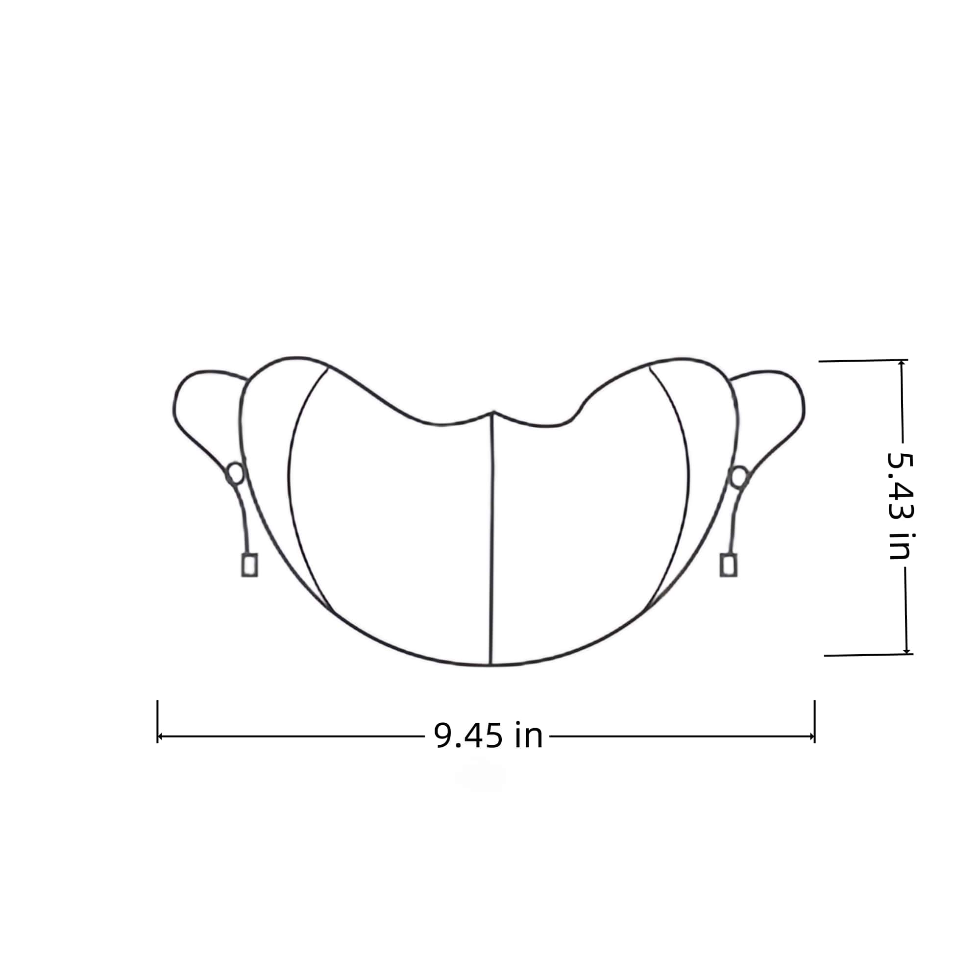 Fleece-lined Nylon Thermal Winter Face Mask 1