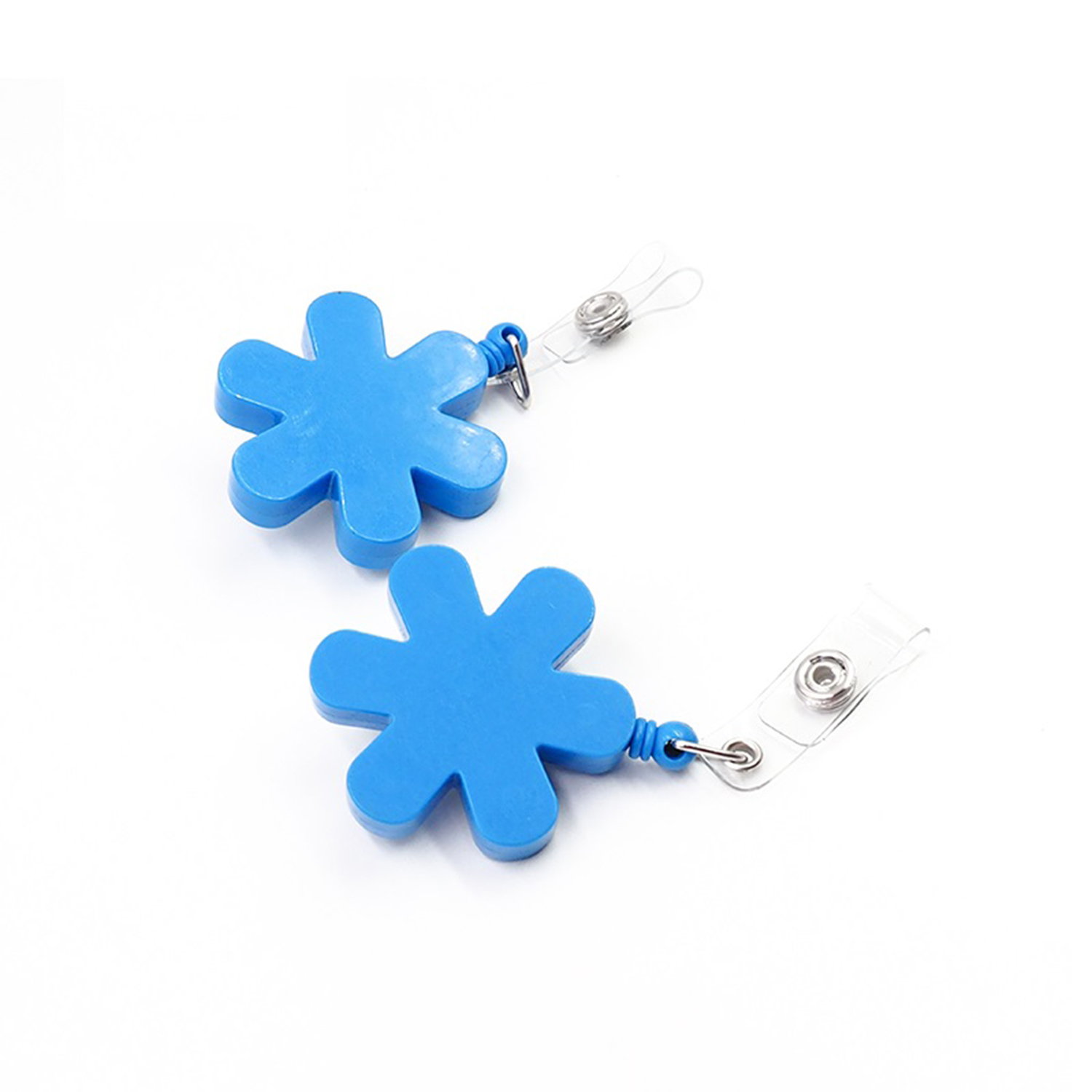 Flower Shaped Retractable Badge Reel 5