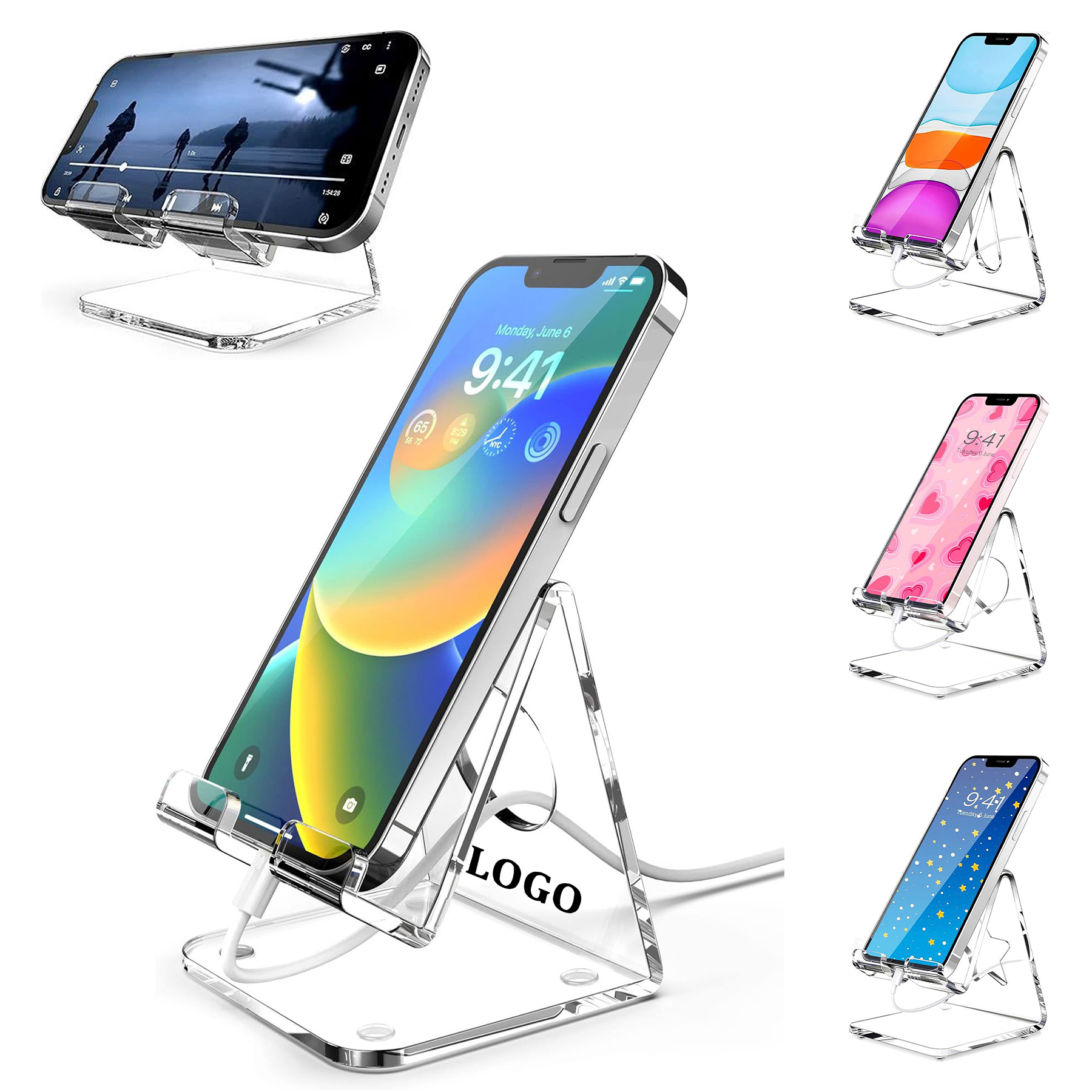 Acrylic Cell Phone Stand 1