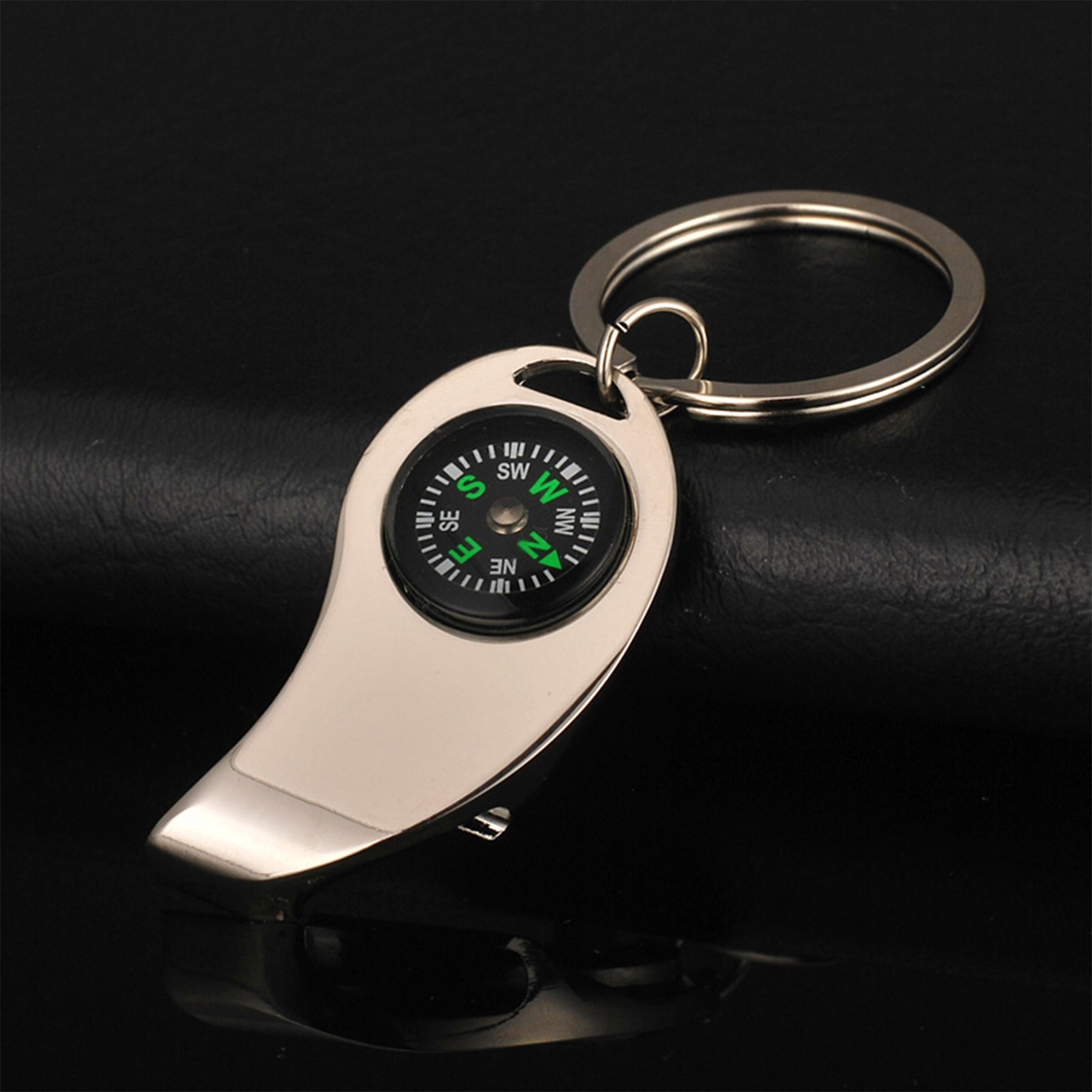 Compass Keychain Bottle Opener 2