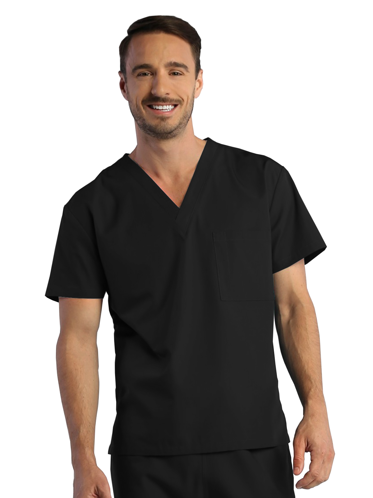 Maevn - Red Panda - Unisex One-Pocket V-Neck Top 34