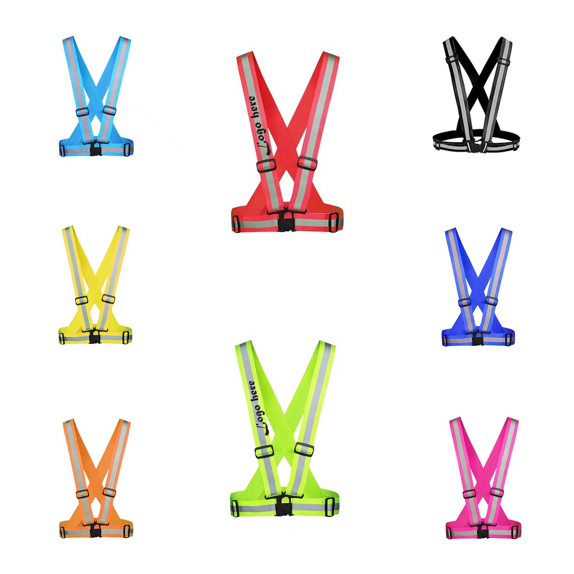 High Visibility Adjustable Safety Vest 2