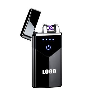 Sleek Electric Arc Lighter With Flip Up Cap And USB Charger 14