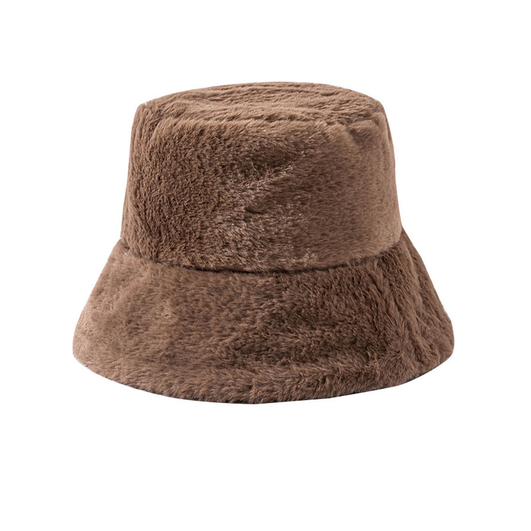 Plush Fuzzy Bucket Hat 12