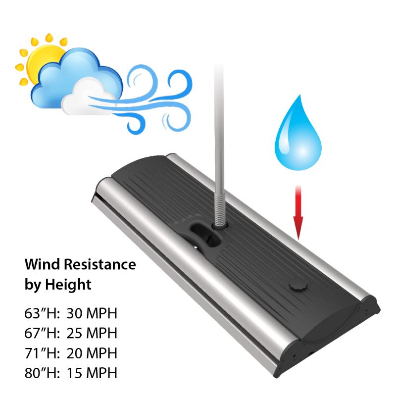 Wasa™ Outdoor Retractable Banner Stand 2