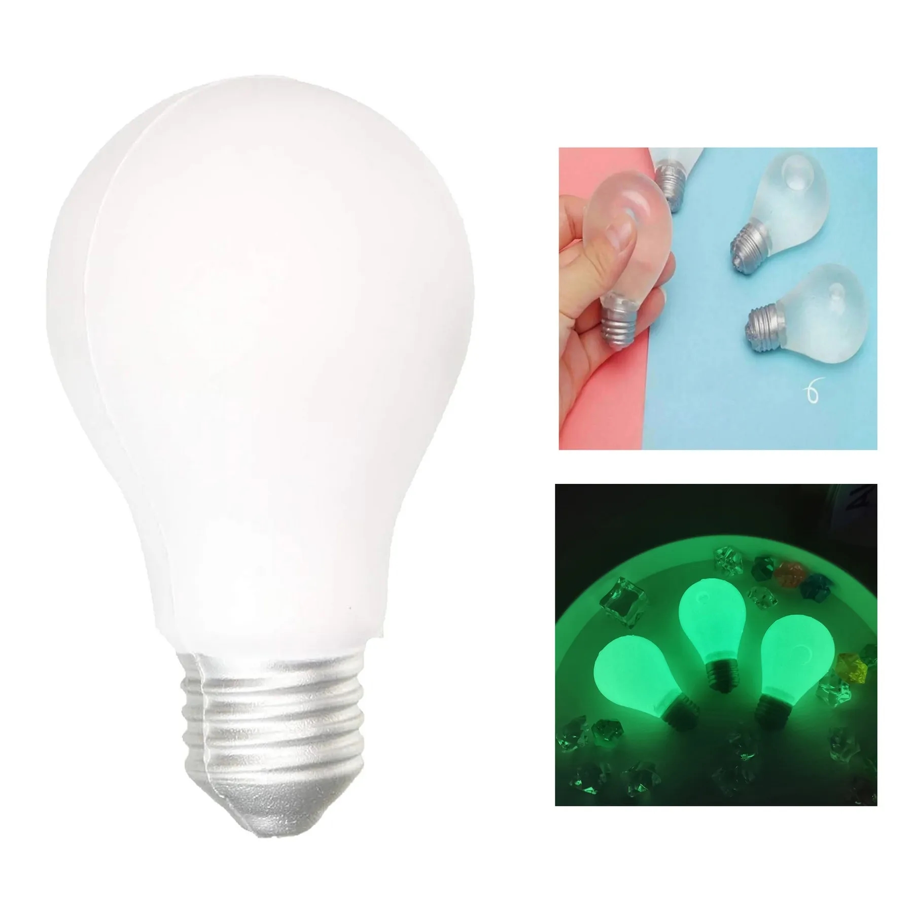 Light Bulb Stress Reliever with Fluorescence 3