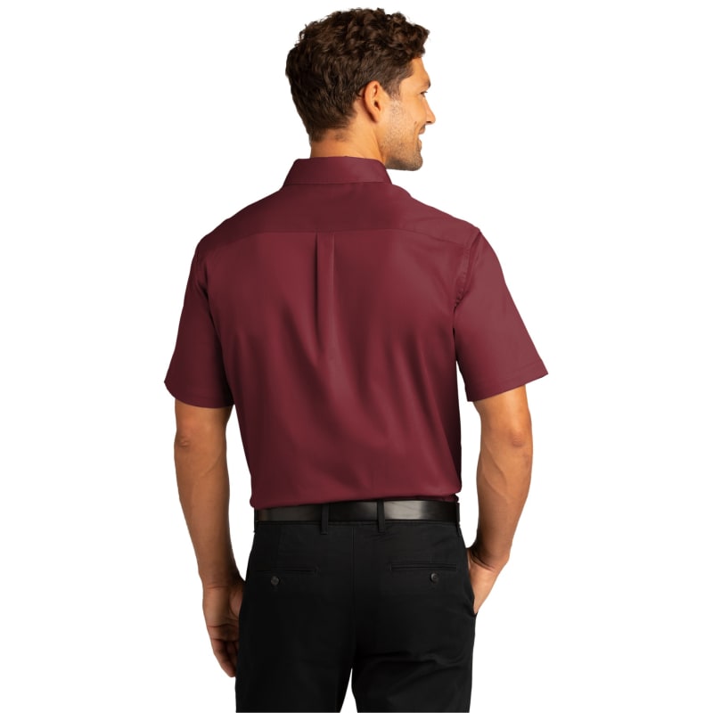 Port Authority Short Sleeve SuperPro React Twill Shirt. 41