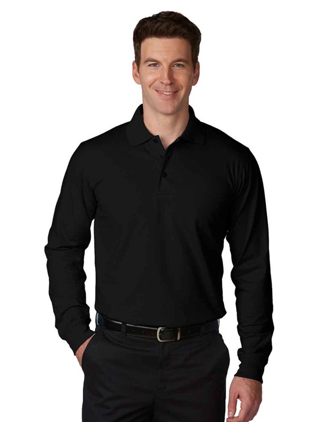 A+ Uniforms - Unisex Jersey Knit Long Sleeve Shirt 6