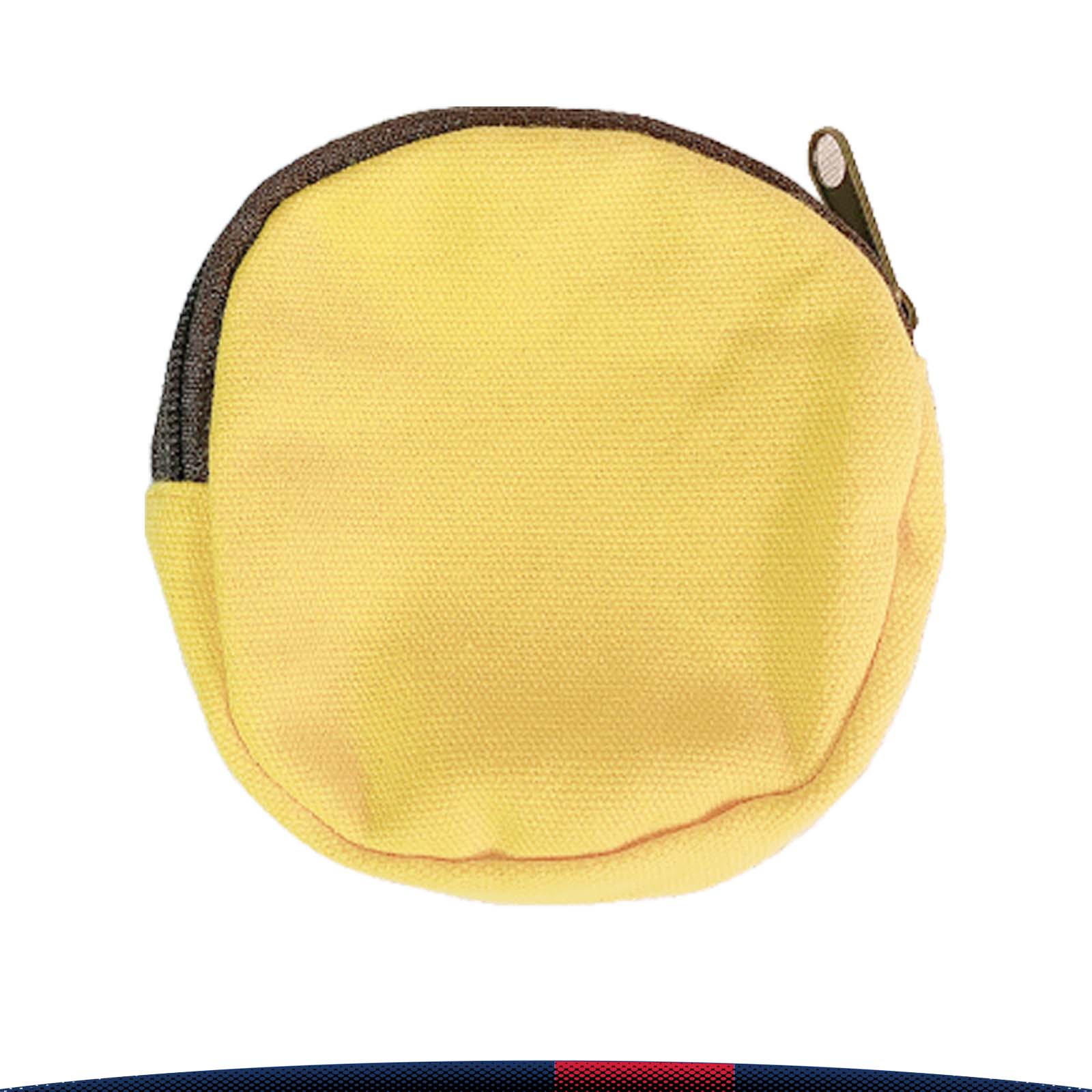 Canvas Round Coin Bag 5