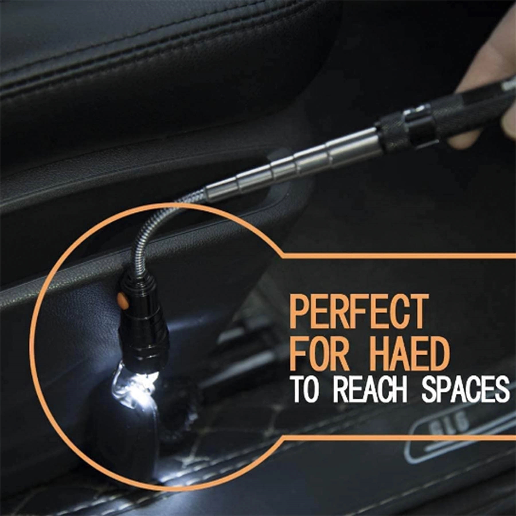 Portable LED Telescopic Flexible Extensible Flashlights 3