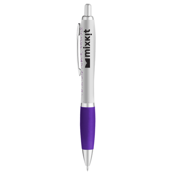 Curvaceous Matte Silver Ballpoint 6
