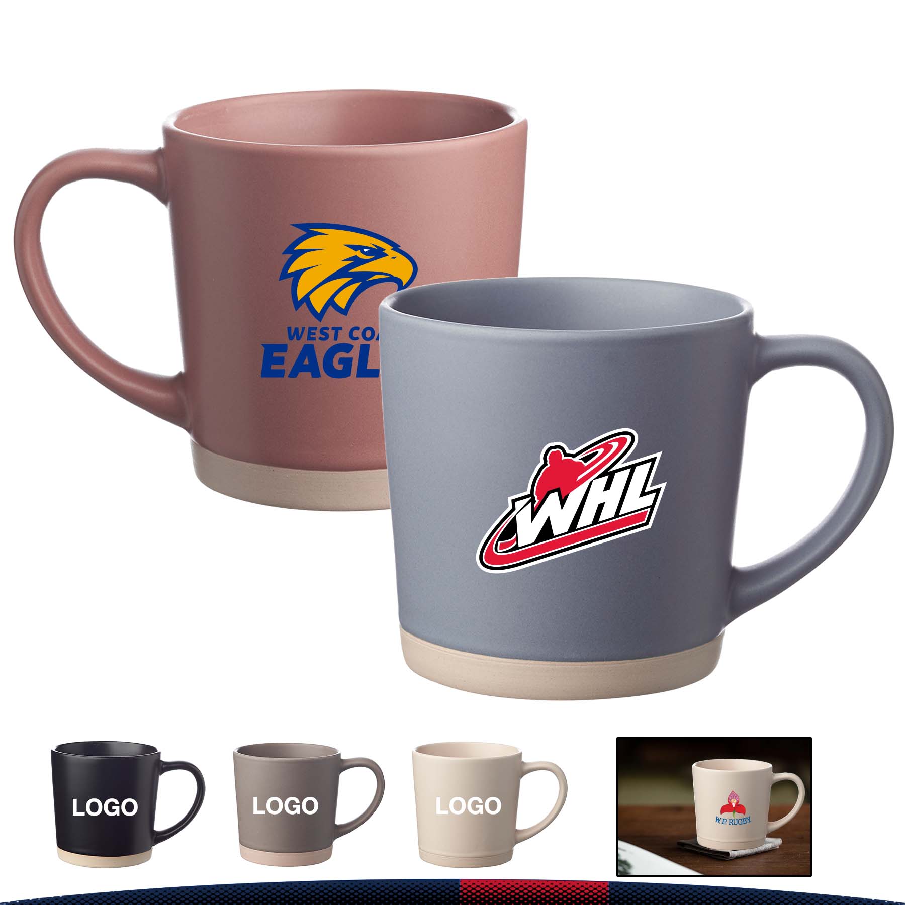 13 oz. Bisvo Latte Mugs 3