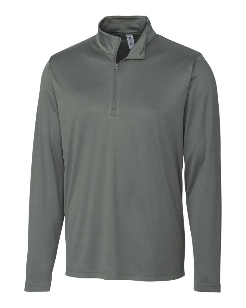 Clique Spin Solution-dyed Performance Interlock Mens Half Zip 31