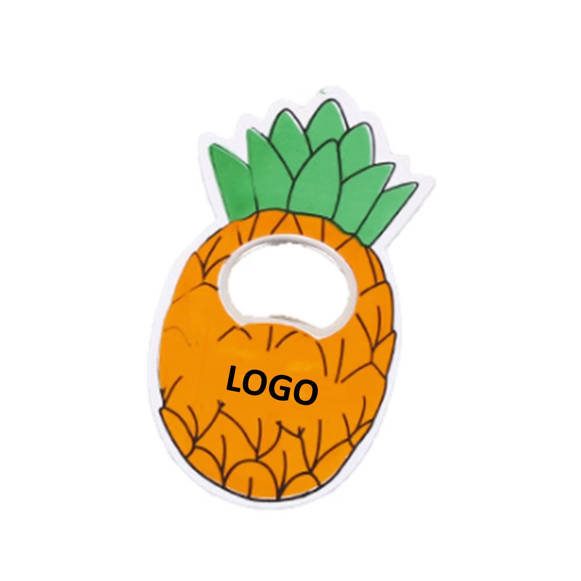 Pineapple Shape Magnetic Bottle Opener 2