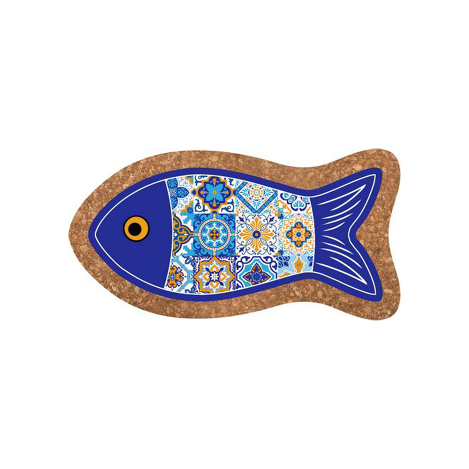 Fish Cork Coaster 4