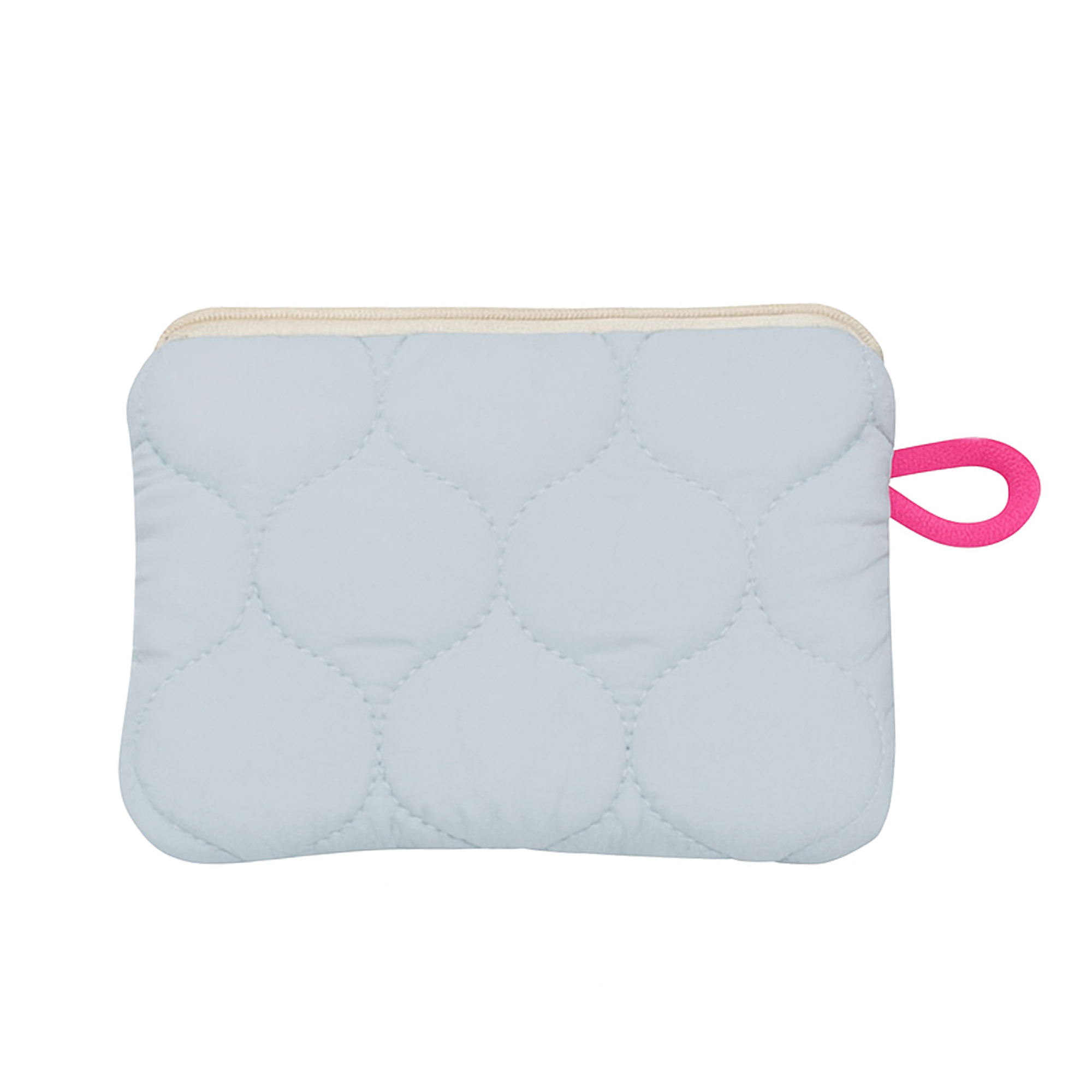 Quilted Zippered Mini Pouch 8