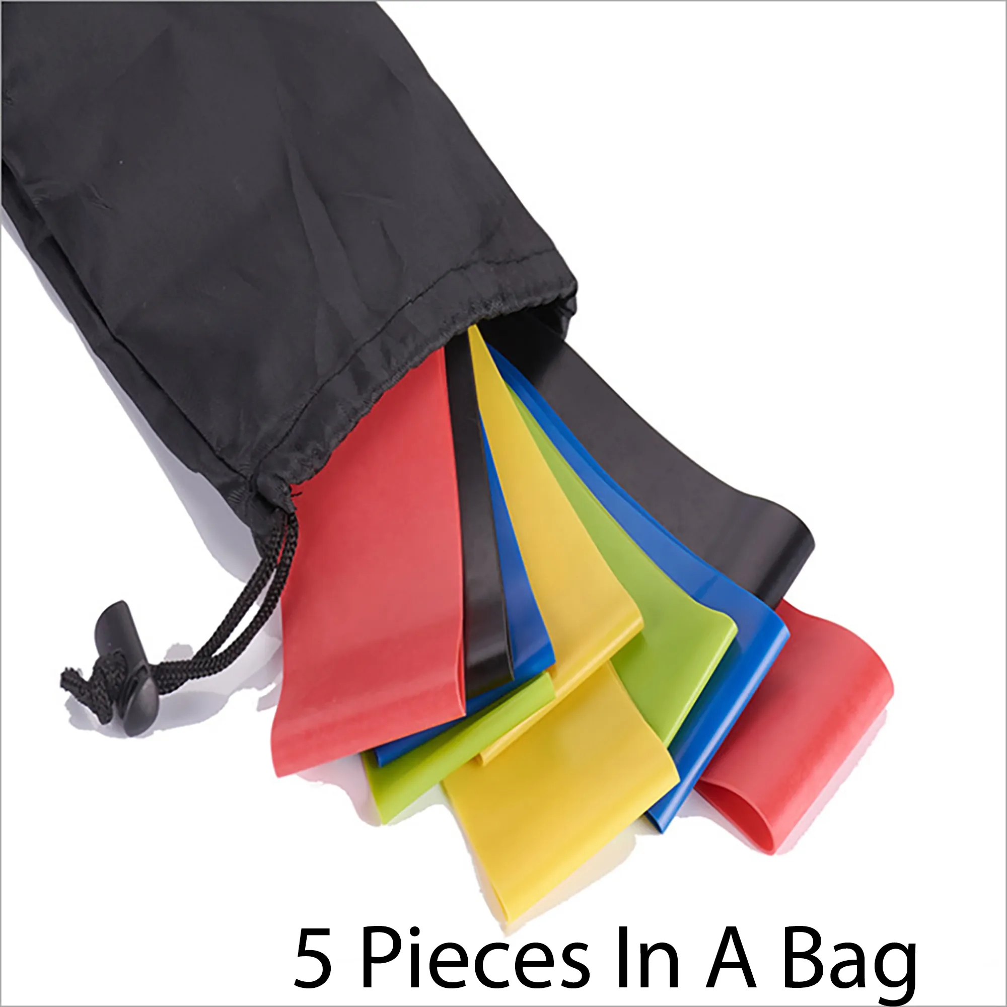 5 In 1 Yoga Elastic Band MOQ 100PCS 3