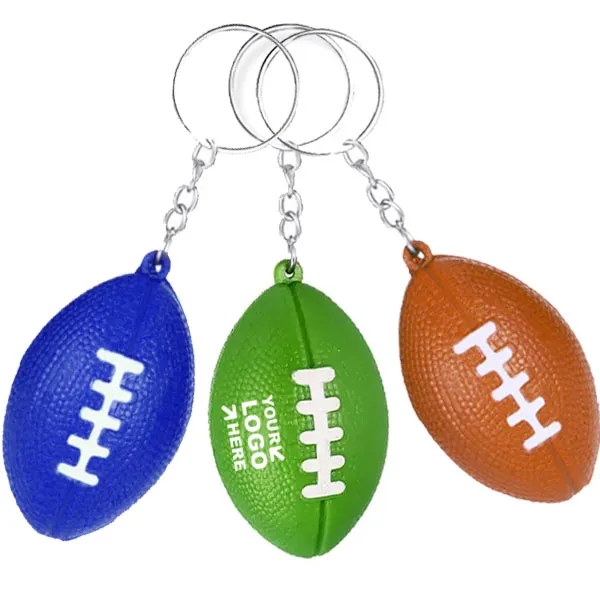 Football Stress Ball Key Chain 2