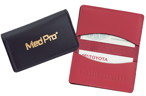 Business Card Case - All Leather