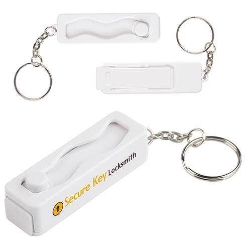 Contour Phone Stand Key Chain with Finger Fidget 15