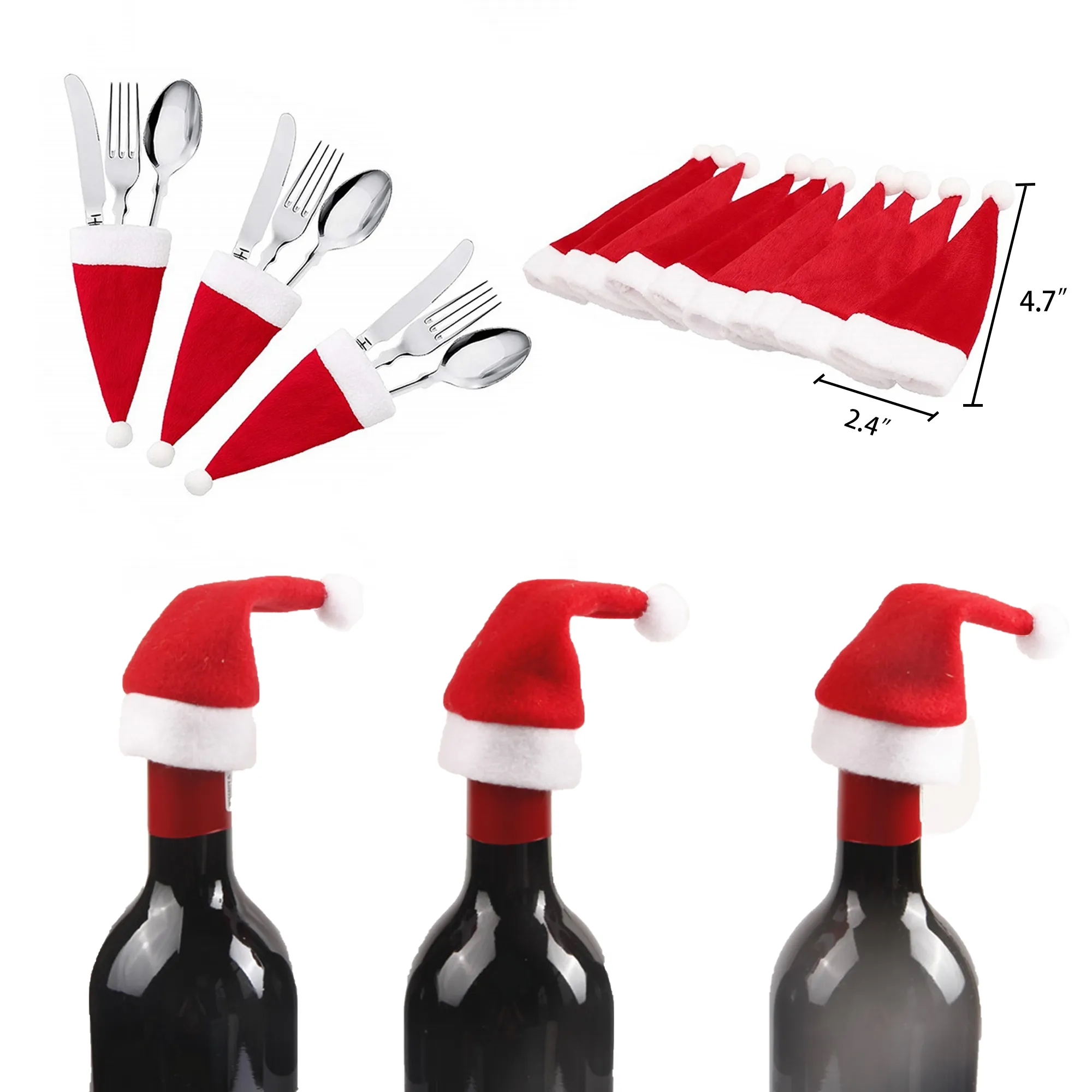 Mini Christmas Decorative Accessory Hat 2