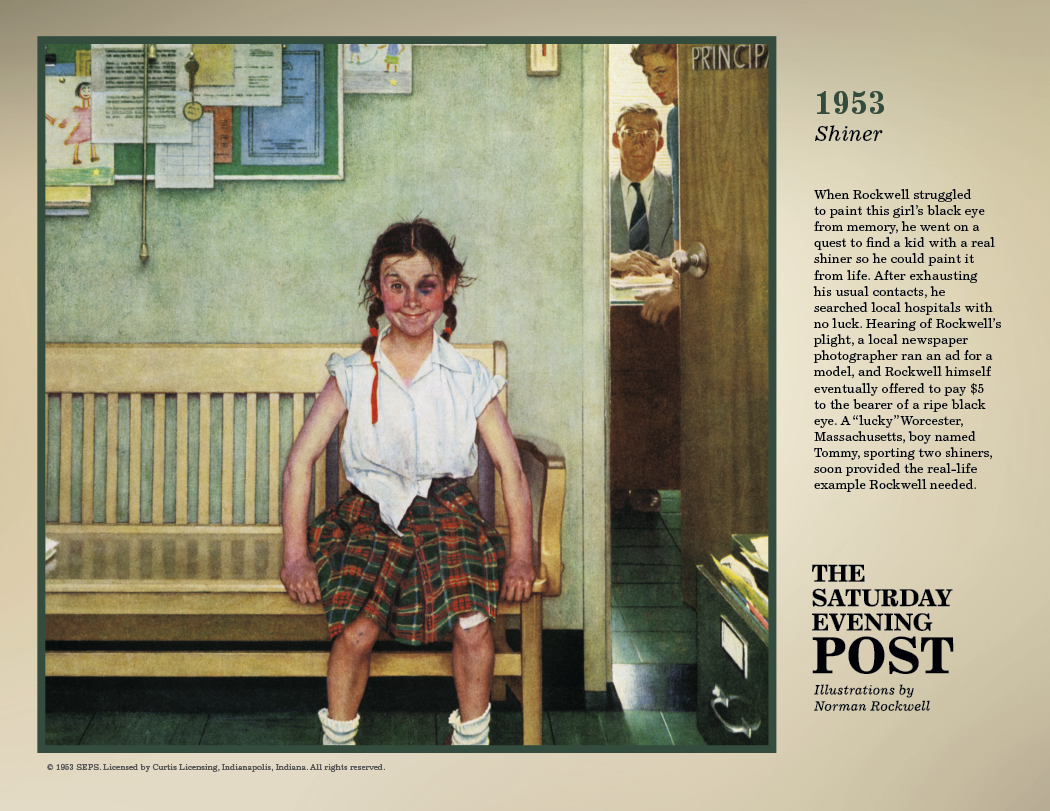 Triumph® Calendars The Saturday Evening Post Illustrations by Norman Rockwell Calendar 31