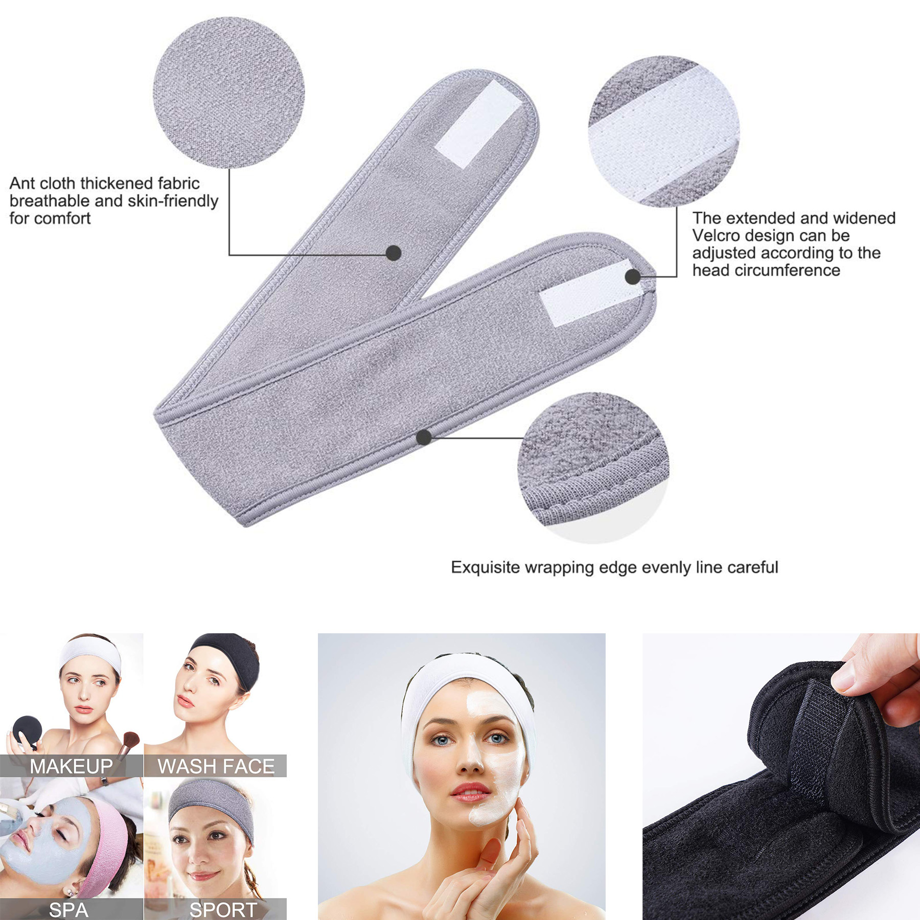 Facial Spa Headband