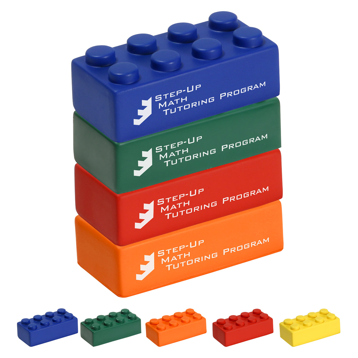 Building Block 4 Piece Set Stress Reliever 1