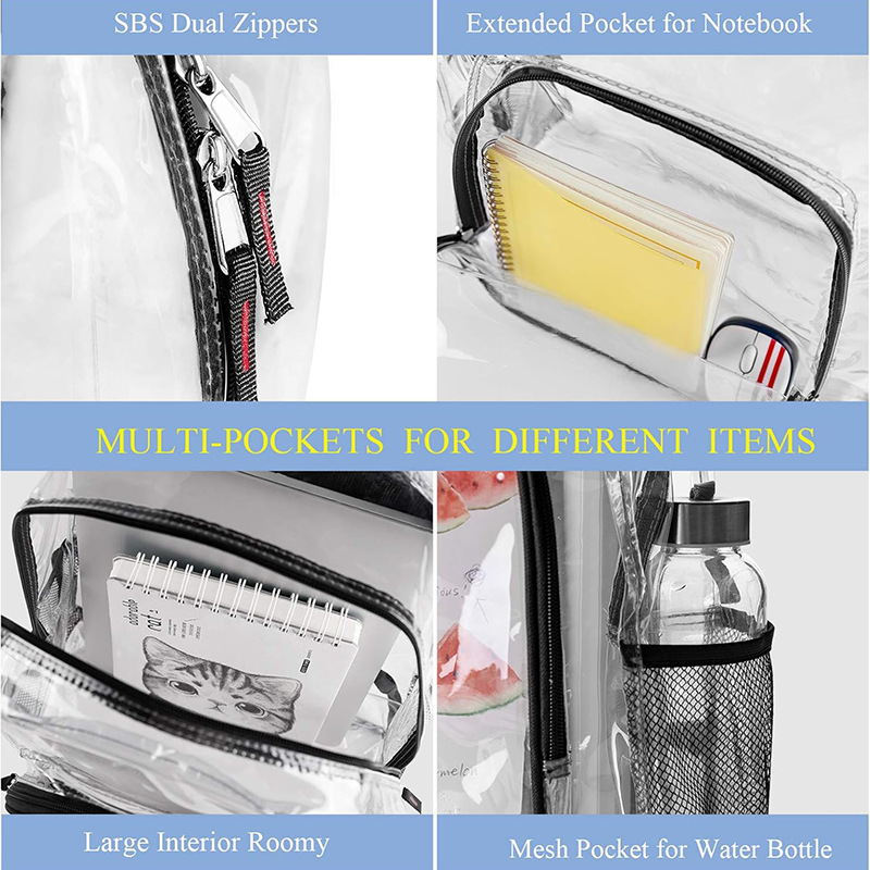 Durable Clear Backpack 4