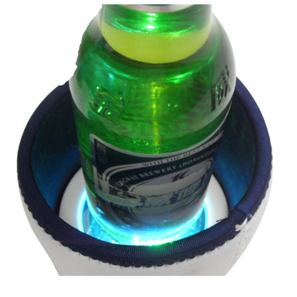 LED Bottom Neoprene Can Coolie 6