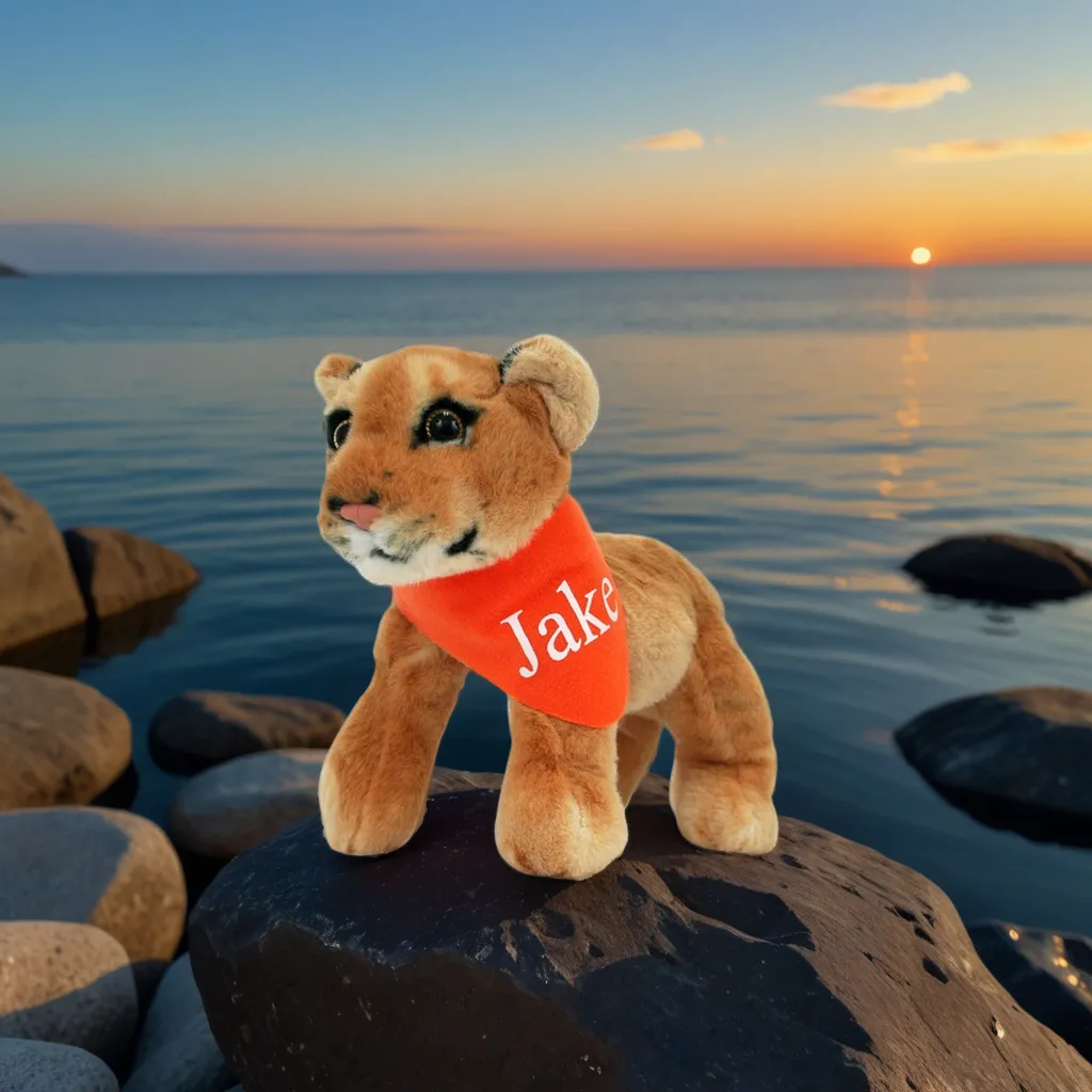 8" Jungle Animals Standing Lioness 2