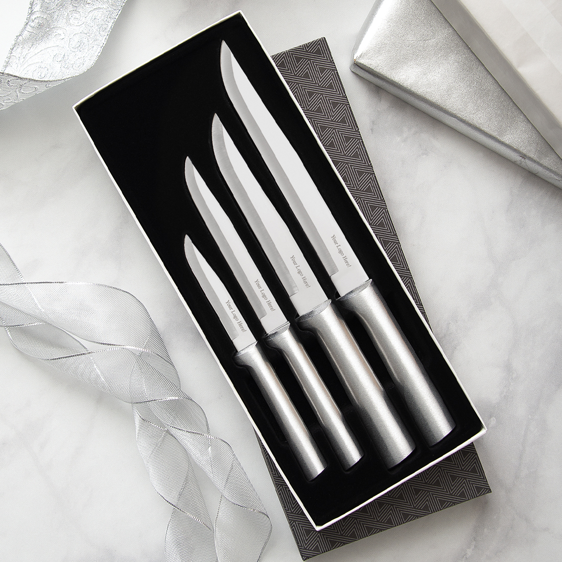 Wedding Register Gift Set w/Silver Handle 2