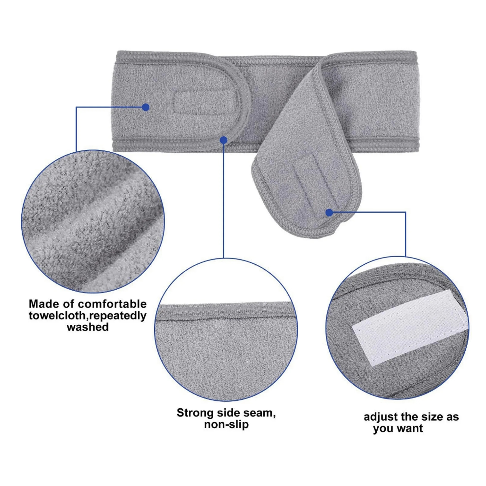 Adjustable Spa Hairband 4