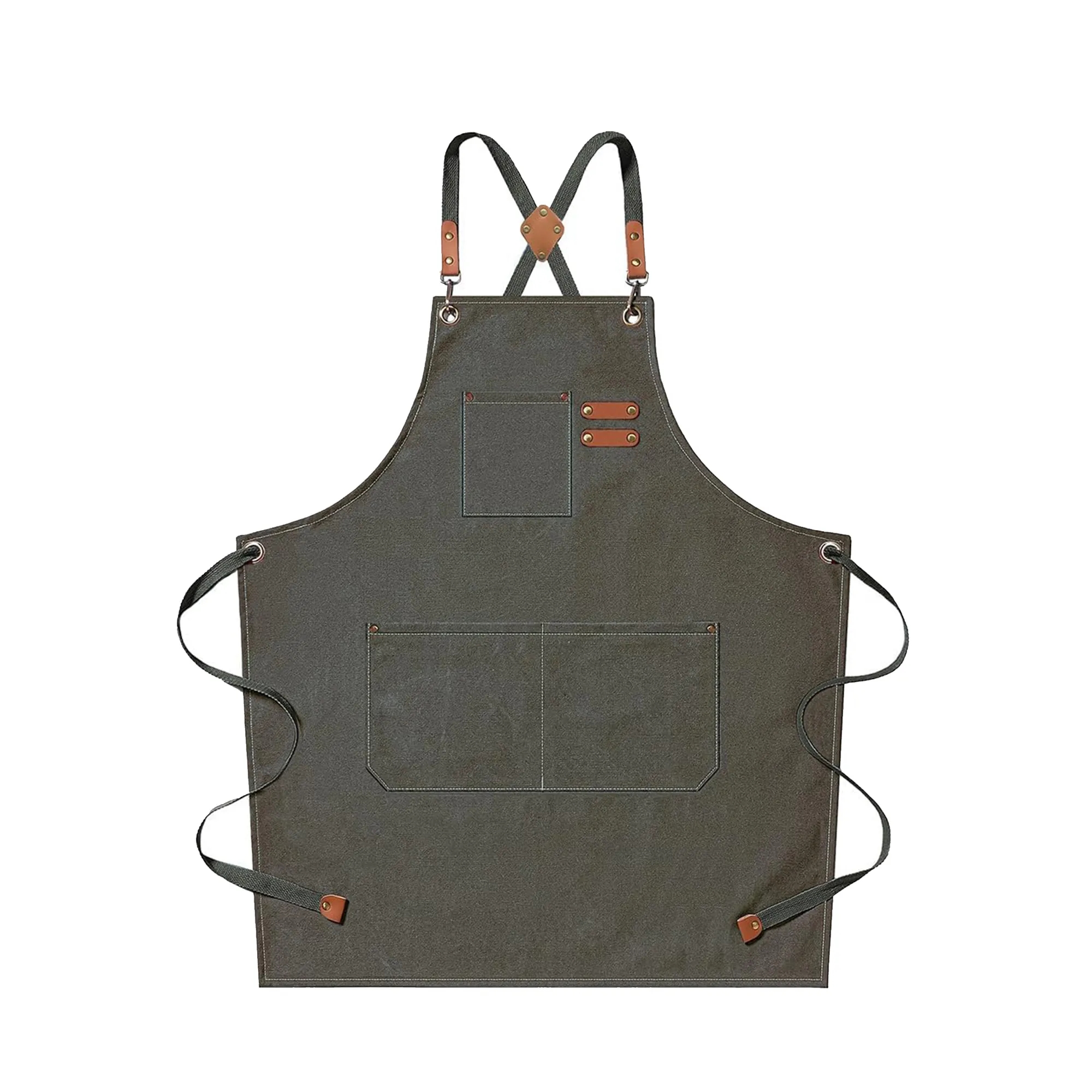 Chef Aprons for Men Women with Large Pockets 16