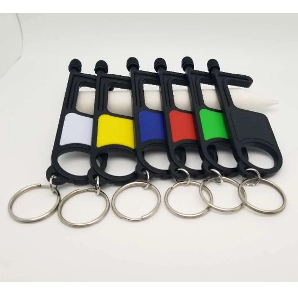 Advertising Value No Touch Tool Keychain 5