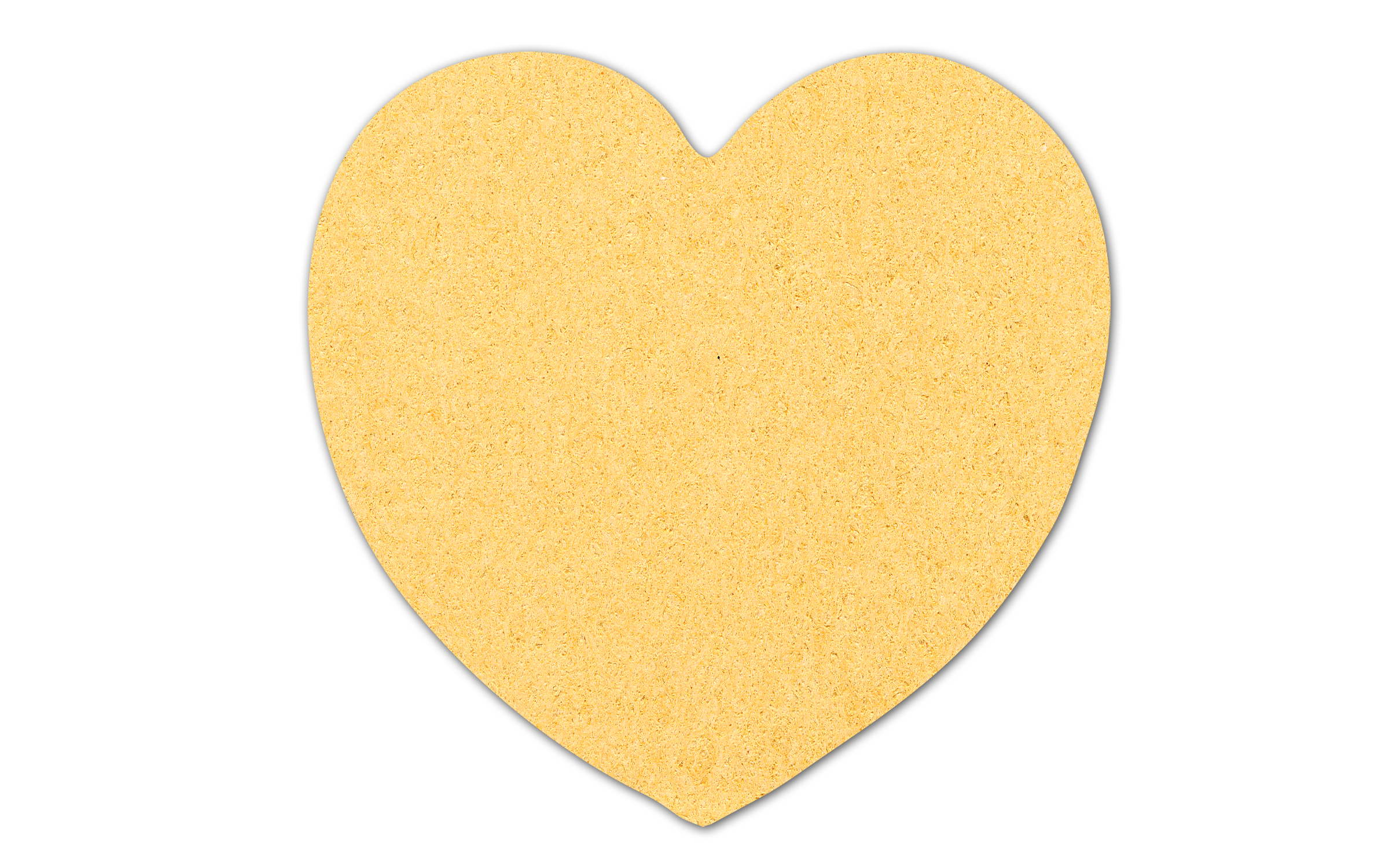 6" Heart Compressed Sponge 7