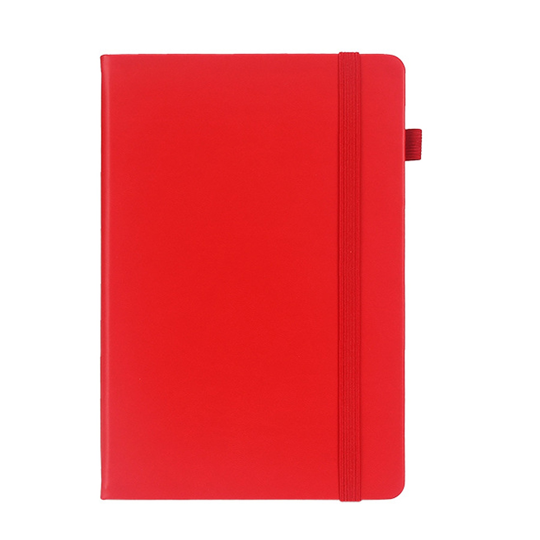 Recycled Hardcover A6 Leather Journal w/Pen Loop 7