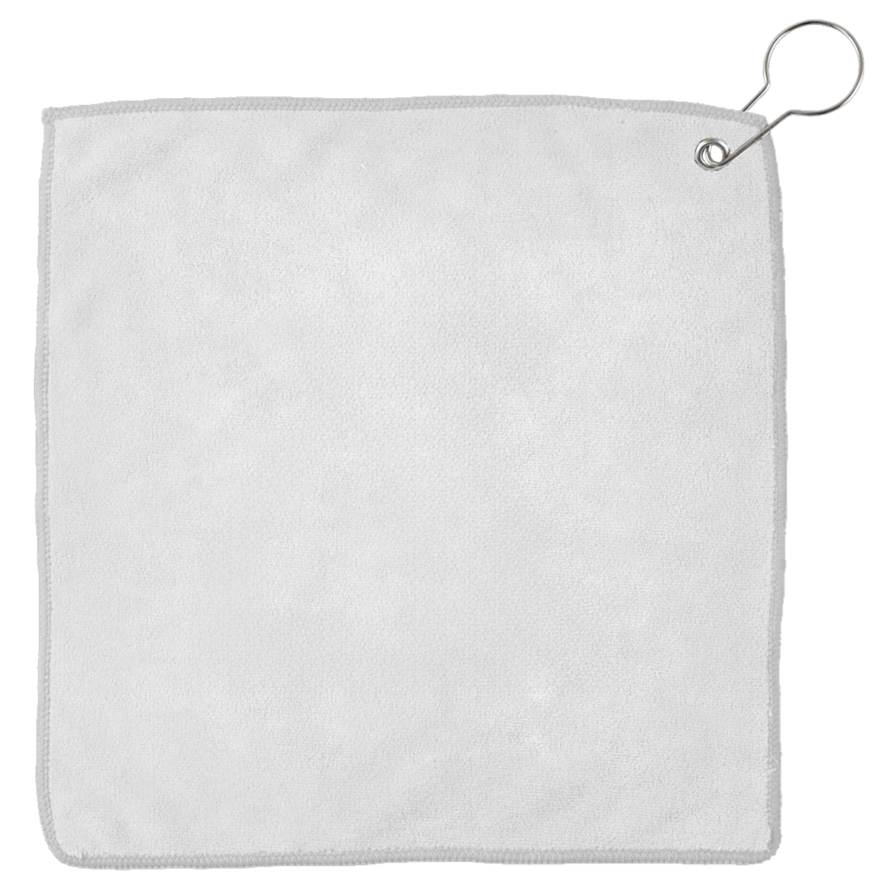 12" x 12" Sublimated Micro Fiber Golf Towel