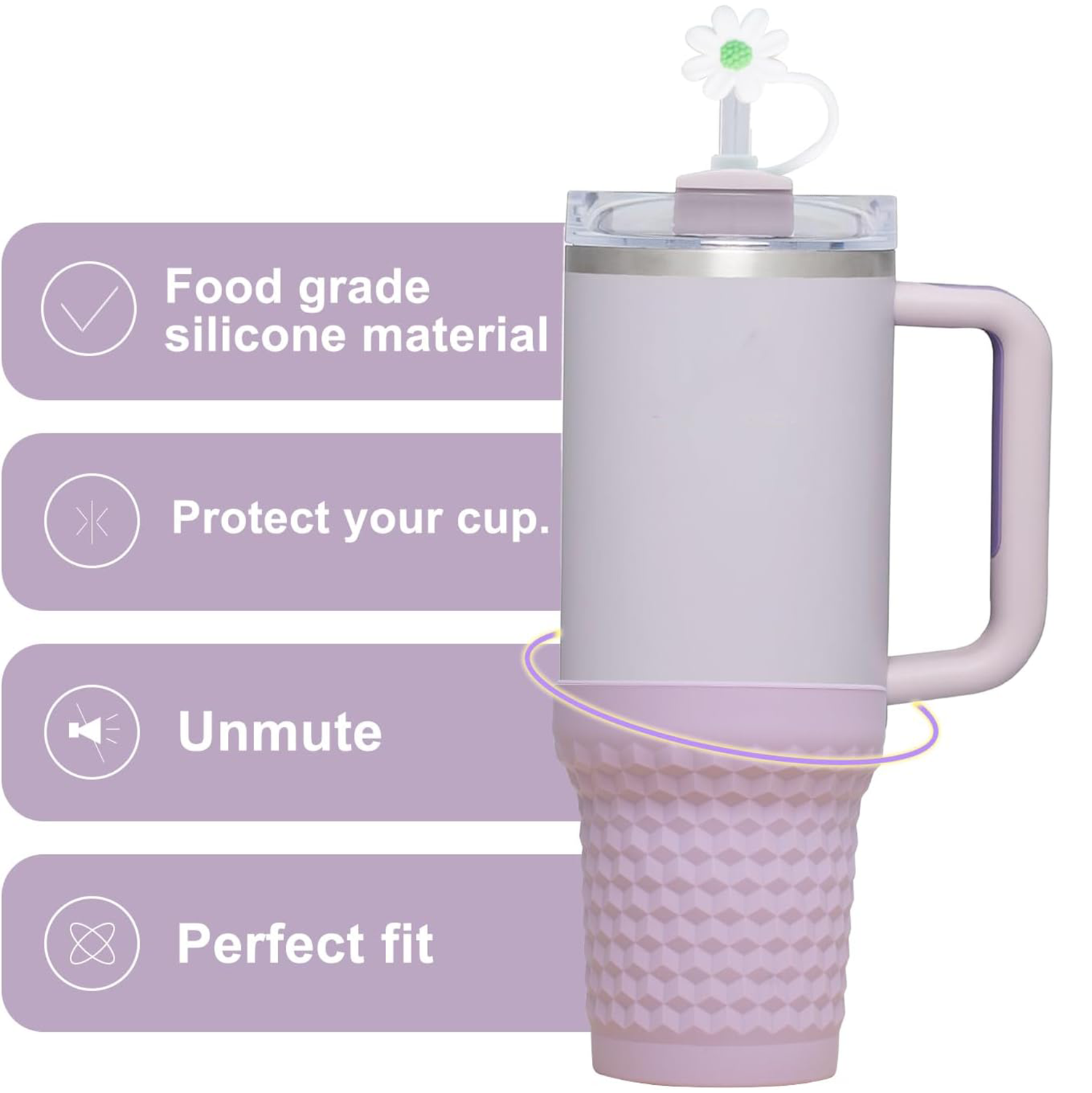 Silicone Cup Bottom Boot Cover For Tumbler Bottle 5