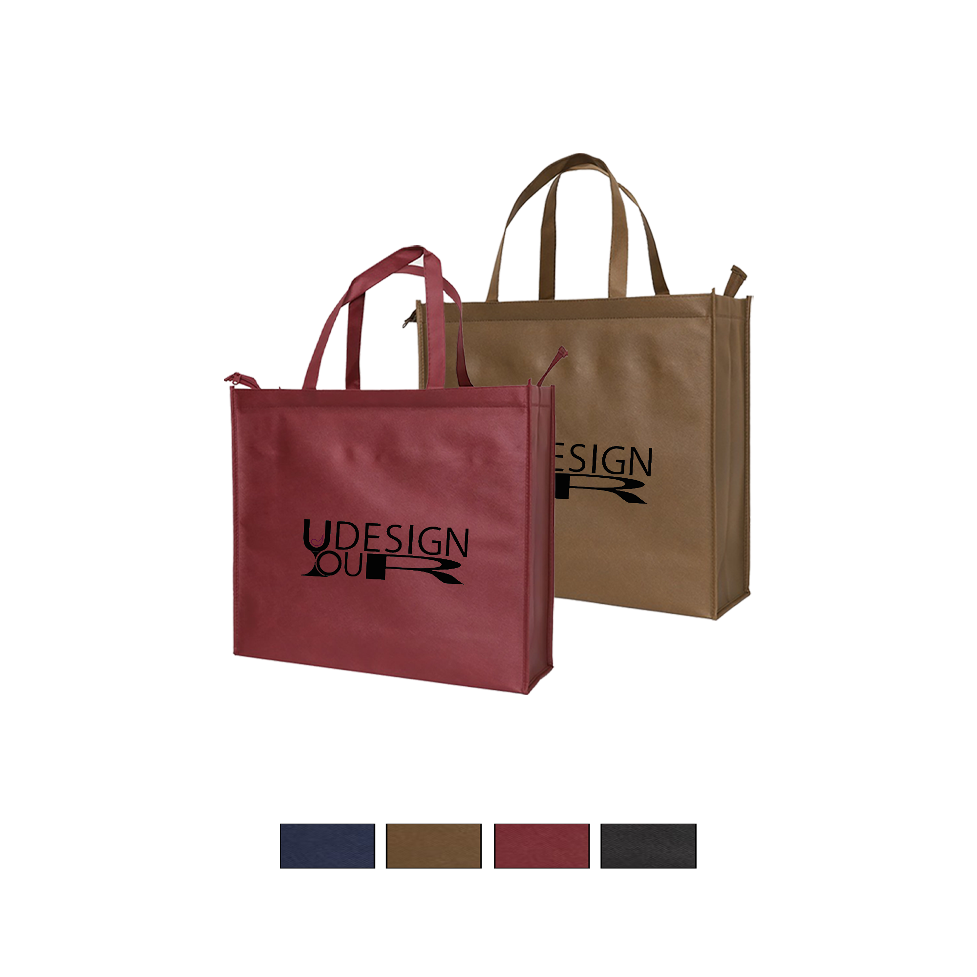Large-Capacity Non-Woven Zipper Bag 3