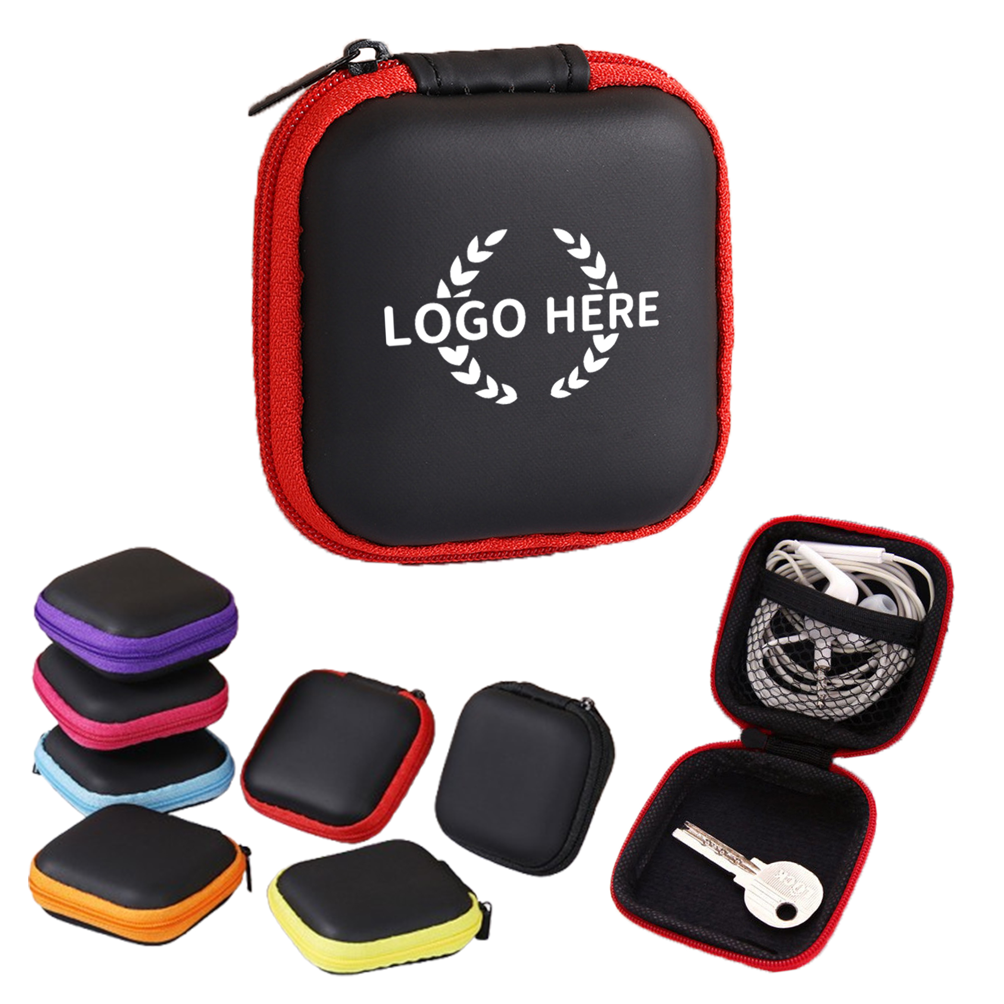 EVA Square Earphone Carry Case 2