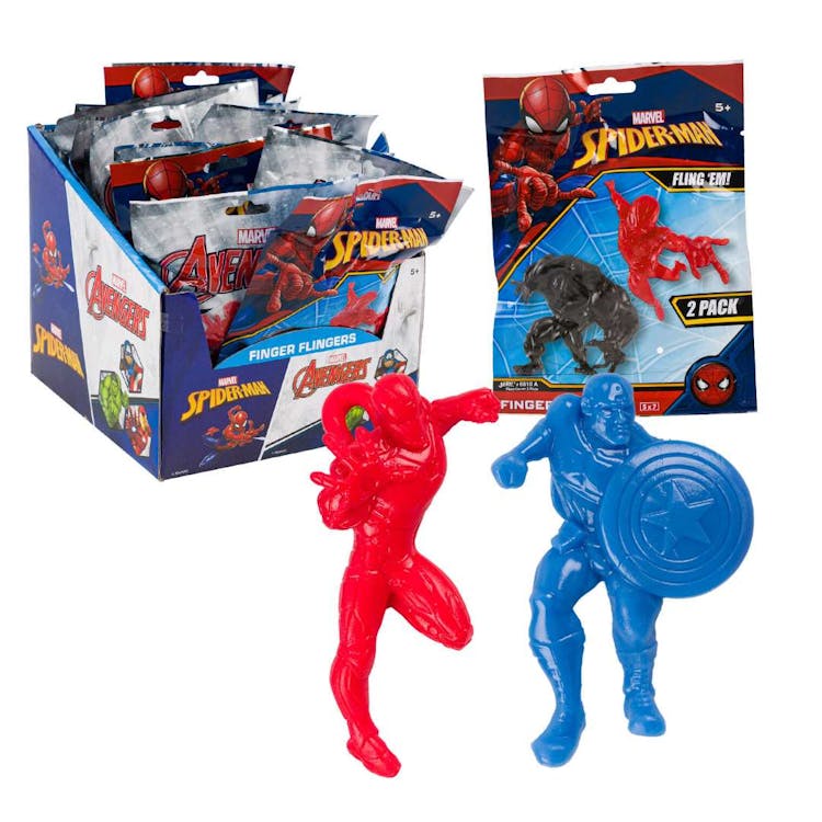 Marvel Finger Flingers - Assorted 2-Pack 1