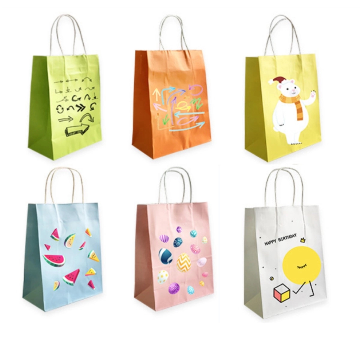Kraft Paper Shopping Bag 1