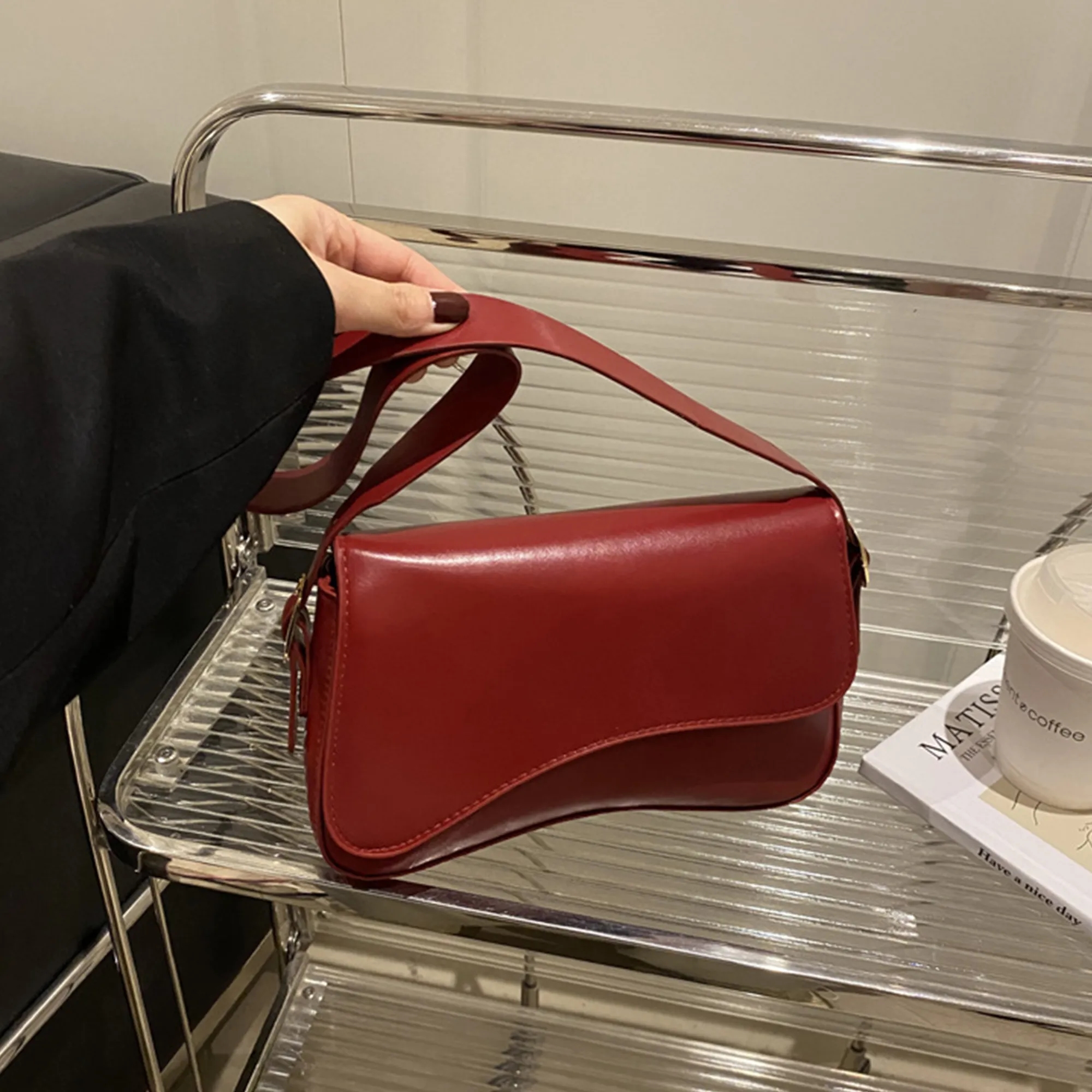 Women's Leather Crossbody Bag 10